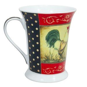 Pimpernel Fine Porcelain Mug With Rooster Design Coffee Tea Mug EUC